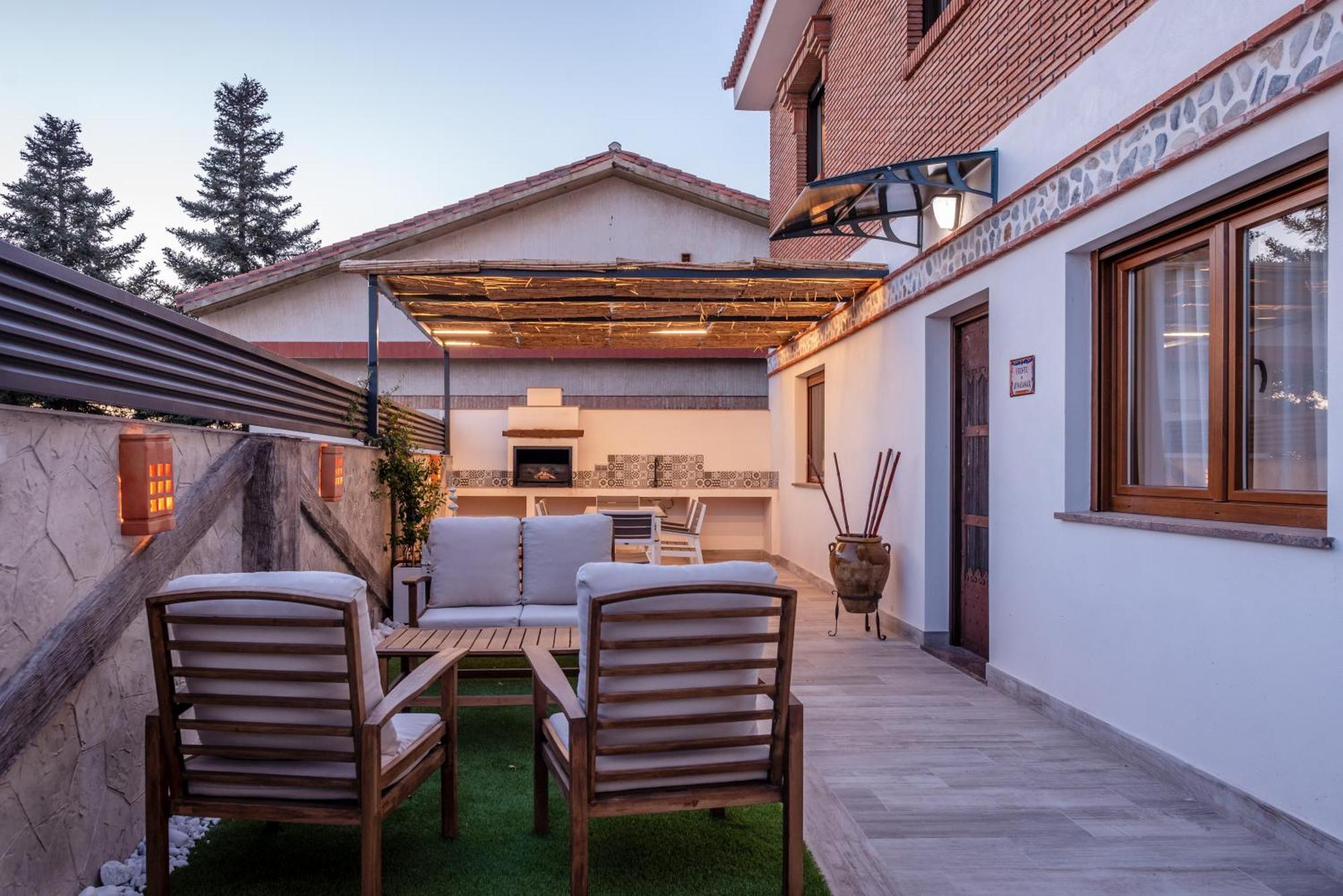 Casa Penalisa Con Jacuzzi, Barbacoa, Chimenea Y Vistas Panoramicas A Granada Villa Alfacar Bagian luar foto